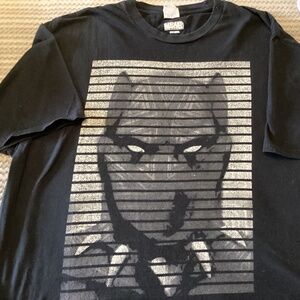 Marvel Black Panther Ruler of Wakanda Chadwick Boseman Black Tee size 2XL